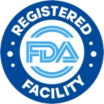 FDA registered facility seal shown by Gelagen