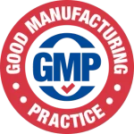 GMP Good Manufacturing Practice seal shown by Gelagen